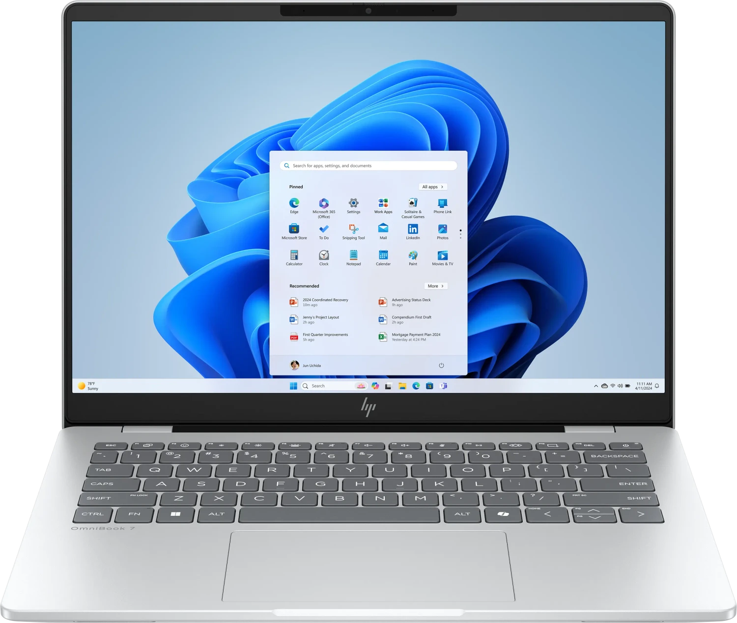 HP OmniBook 7 AI 14-fr